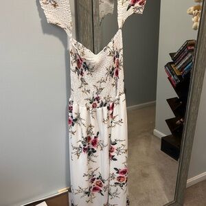 Floral off the shoulder Dress